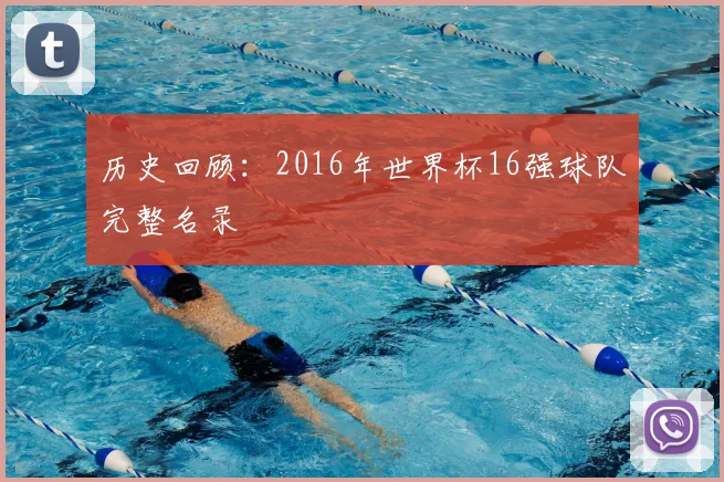 历史回顾：2016年世界杯16强球队完整名录